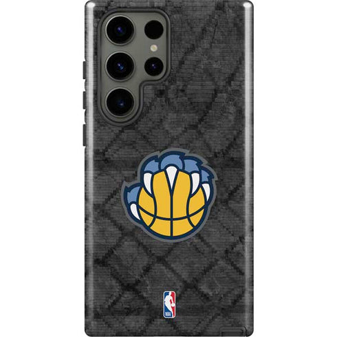NBA Memphis Grizzlies Dark Rust Galaxy S23 Ultra Pro Case