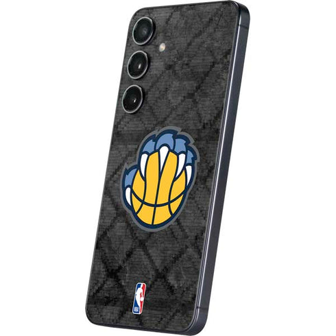 NBA Memphis Grizzlies Dark Rust Galaxy S25 Plus Skin