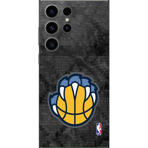 NBA Memphis Grizzlies Dark Rust Galaxy S24 Ultra Skin