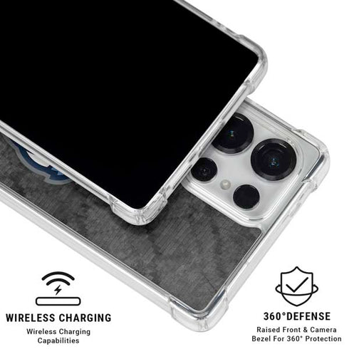 NBA Memphis Grizzlies Dark Rust Galaxy S25 Ultra Clear Case