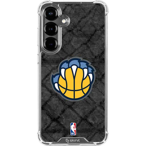 NBA Memphis Grizzlies Dark Rust Galaxy S26 Plus Clear Case