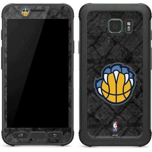 NBA Memphis Grizzlies Dark Rust Galaxy S7 Active Skin