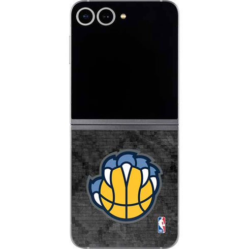 NBA Memphis Grizzlies Dark Rust Galaxy Z Flip6 Skin