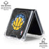 NBA Memphis Grizzlies Dark Rust Galaxy Z Flip6 Clear Case