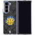 NBA Memphis Grizzlies Dark Rust Galaxy Z Fold5 5G Clear Case
