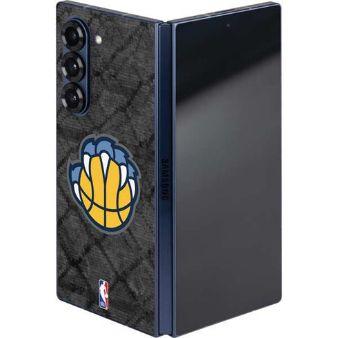 NBA Memphis Grizzlies Dark Rust Galaxy Z Fold6 Skin