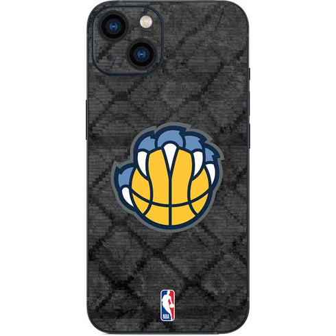 NBA Memphis Grizzlies Dark Rust iPhone Skins