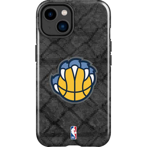 NBA Memphis Grizzlies Dark Rust iPhone 15 Impact Case