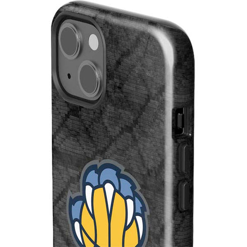 NBA Memphis Grizzlies Dark Rust iPhone 15 Impact Case
