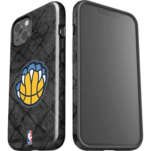 NBA Memphis Grizzlies Dark Rust iPhone 15 Impact Case