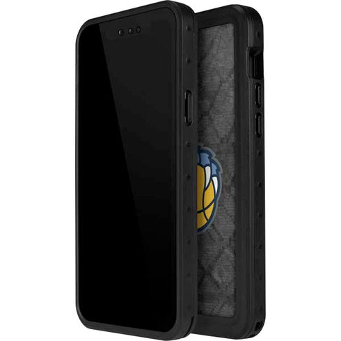 NBA Memphis Grizzlies Dark Rust iPhone 15 Pro Waterproof Case