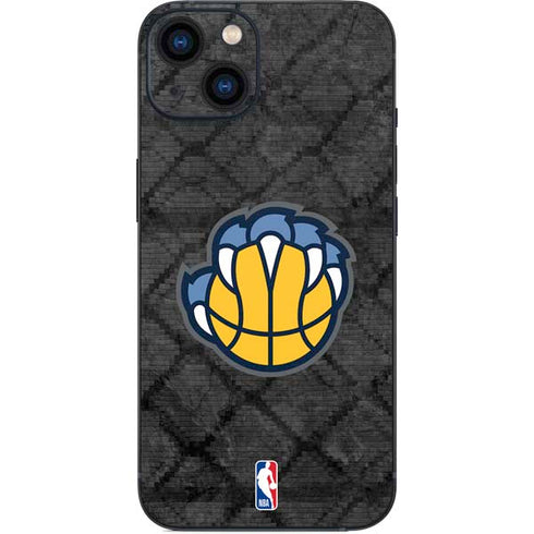 NBA Memphis Grizzlies Dark Rust iPhone 15 Skin