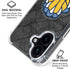 NBA Memphis Grizzlies Dark Rust iPhone 16 Plus Clear Case