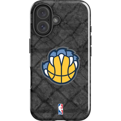 NBA Memphis Grizzlies Dark Rust iPhone 16 Plus Impact Case