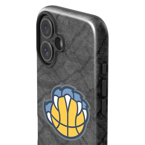 NBA Memphis Grizzlies Dark Rust iPhone 16 Plus Impact Case