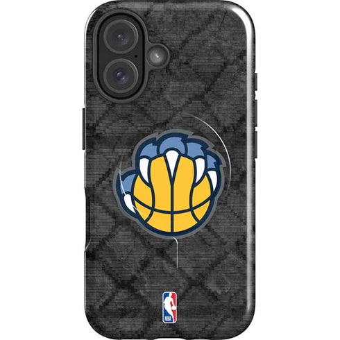NBA Memphis Grizzlies Dark Rust iPhone 16 Plus Magsafe Impact Case