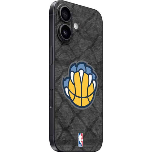 NBA Memphis Grizzlies Dark Rust iPhone 16 Plus Skin