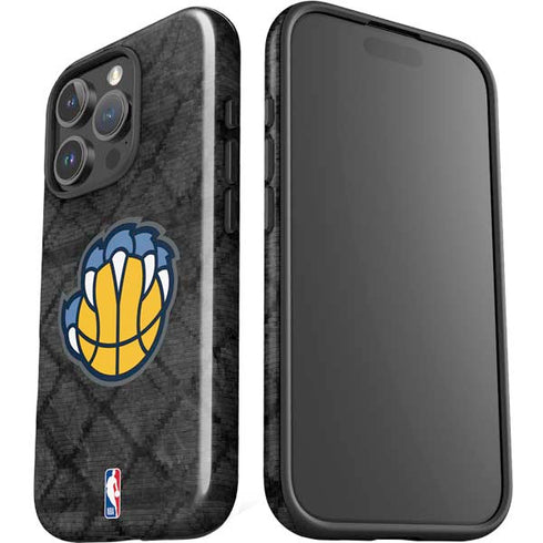 NBA Memphis Grizzlies Dark Rust iPhone 16 Pro Impact Case