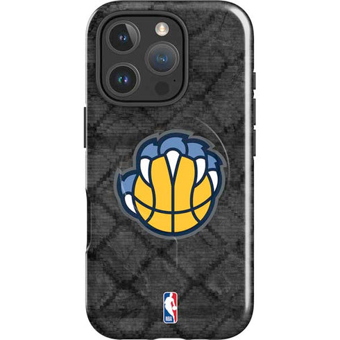 NBA Memphis Grizzlies Dark Rust iPhone 16 Pro Magsafe Impact Case