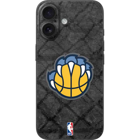 NBA Memphis Grizzlies Dark Rust iPhone 16 Skin