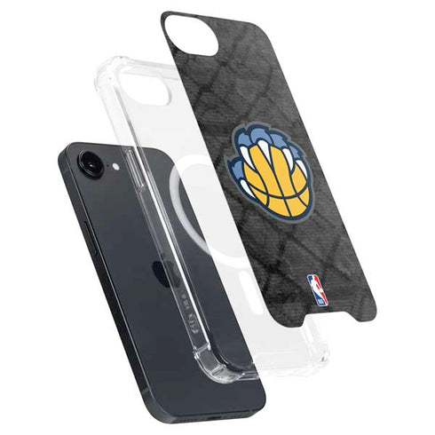 NBA Memphis Grizzlies Dark Rust iPhone 16e MagSafe Case