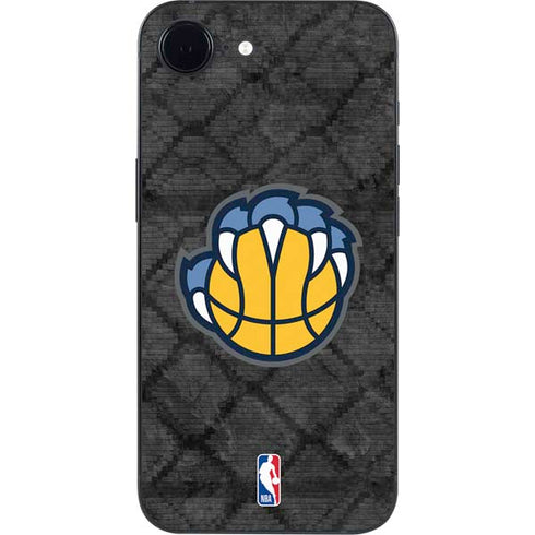 NBA Memphis Grizzlies Dark Rust iPhone 16e Skin