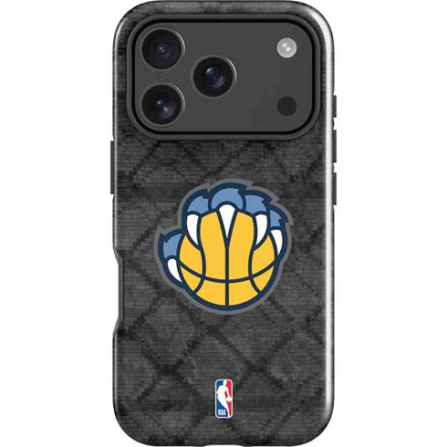 NBA Memphis Grizzlies Dark Rust iPhone 18 Pro Impact Case