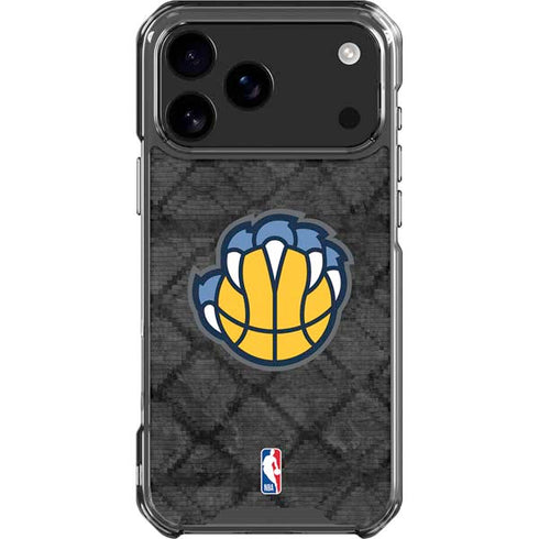 NBA Memphis Grizzlies Dark Rust iPhone 18 Pro Max Clear Case