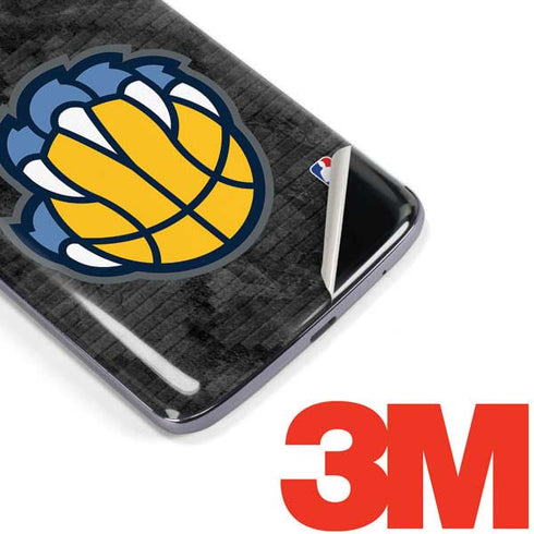 NBA Memphis Grizzlies Dark Rust Moto E5 Plus Skin
