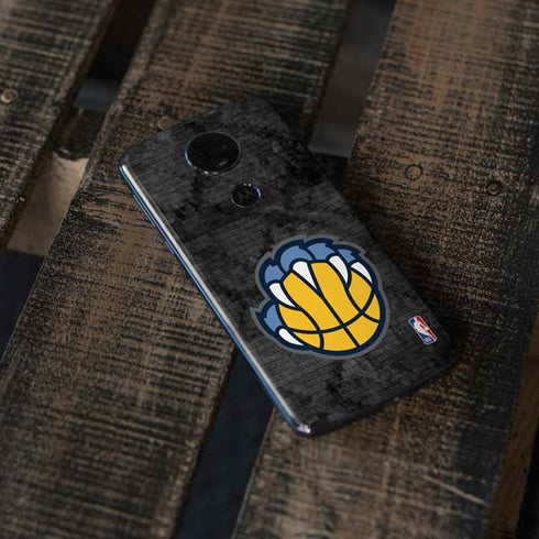 NBA Memphis Grizzlies Dark Rust Moto E5 Plus Skin