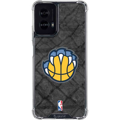 NBA Memphis Grizzlies Dark Rust Moto G Power 5G (2024) Clear Case
