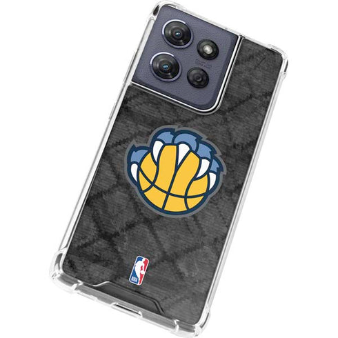 NBA Memphis Grizzlies Dark Rust Moto G Power 5G (2025) Clear Case