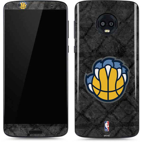 NBA Memphis Grizzlies Dark Rust Moto G6 Skin