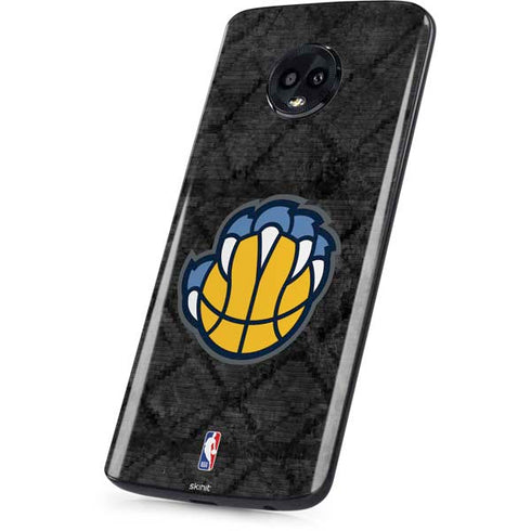 NBA Memphis Grizzlies Dark Rust Moto G6 Skin