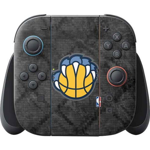 NBA Memphis Grizzlies Dark Rust Nintendo Switch 2 (2025) Joy-Con Controller Skin