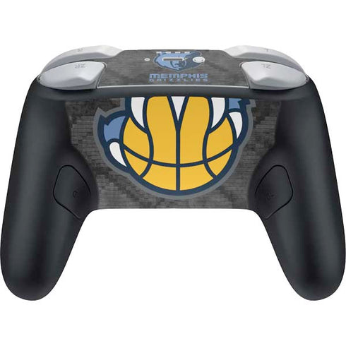 NBA Memphis Grizzlies Dark Rust Nintendo Switch 2 (2025) Pro Controller Skin