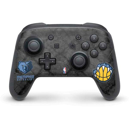 NBA Memphis Grizzlies Dark Rust Nintendo Skins