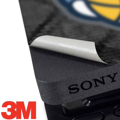 NBA Memphis Grizzlies Dark Rust PS4 Slim Skin