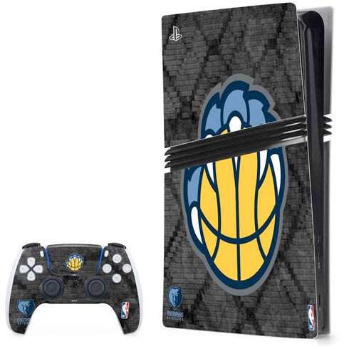 NBA Memphis Grizzlies Dark Rust PlayStation PS5 Skins
