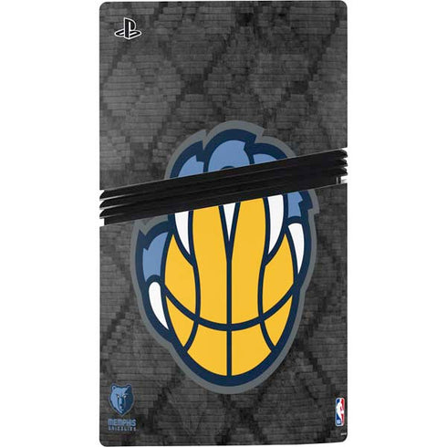 NBA Memphis Grizzlies Dark Rust PS5 Pro Console Skin