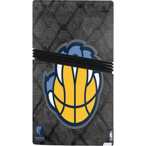 NBA Memphis Grizzlies Dark Rust PS5 Pro Console Skin