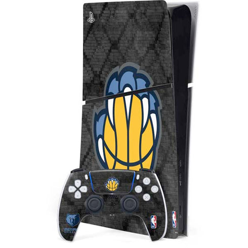 NBA Memphis Grizzlies Dark Rust PlayStation PS5 Skins