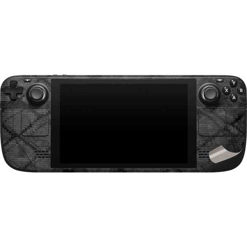 NBA Memphis Grizzlies Dark Rust Steam Deck Handheld Gaming Computer Skin