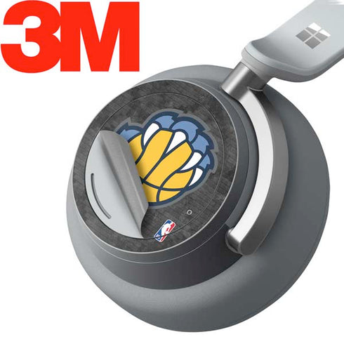 NBA Memphis Grizzlies Dark Rust Surface Headphones Skin