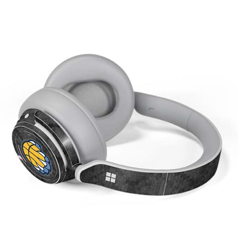 NBA Memphis Grizzlies Dark Rust Surface Headphones Skin