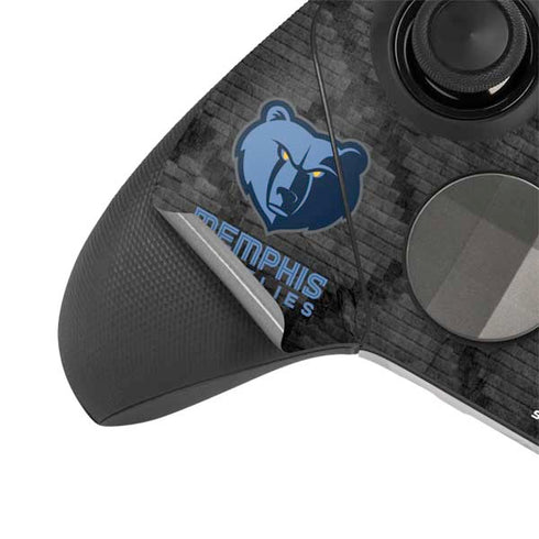 NBA Memphis Grizzlies Dark Rust Xbox Elite Wireless Controller Series 2 Skin