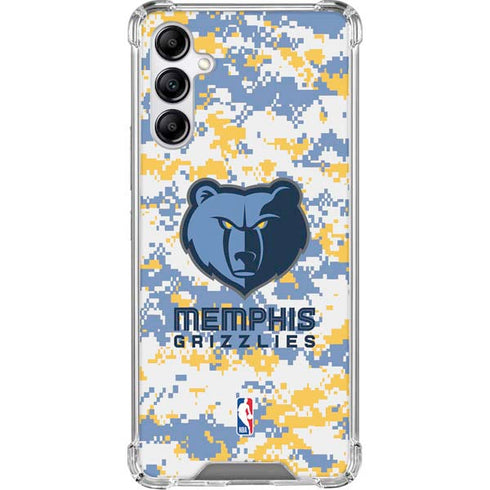 NBA Memphis Grizzlies Digi Camo Gabb Phone 4 Clear Case