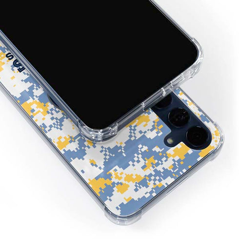 NBA Memphis Grizzlies Digi Camo Galaxy A55 5G Clear Case