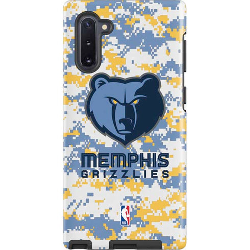 NBA Memphis Grizzlies Digi Camo Galaxy Cases