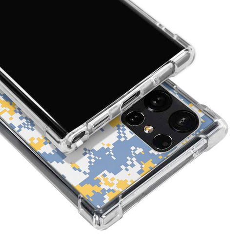 NBA Memphis Grizzlies Digi Camo Galaxy S23 Ultra Clear Case